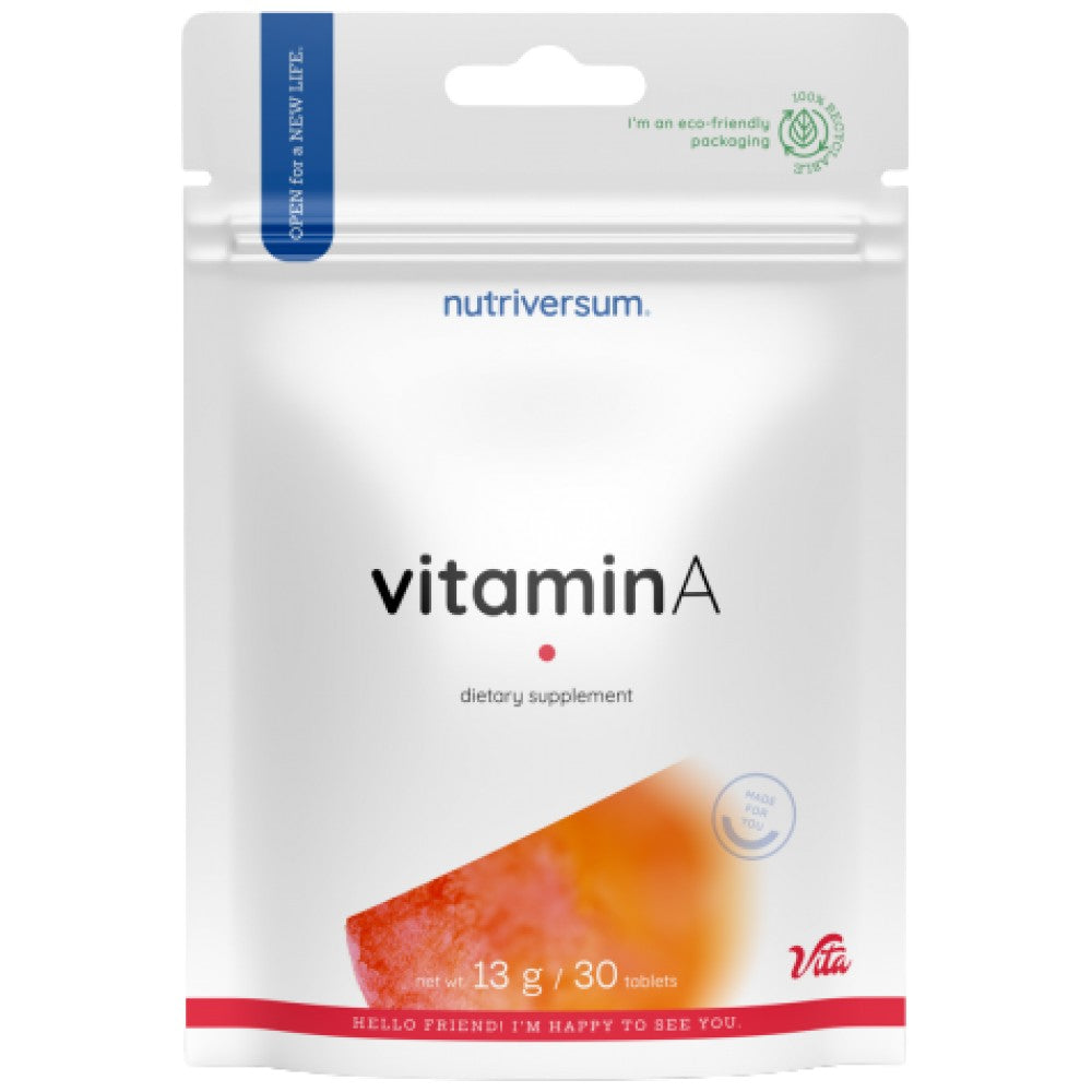Βιταμίνη Α 2500 mcg - 30 δισκία