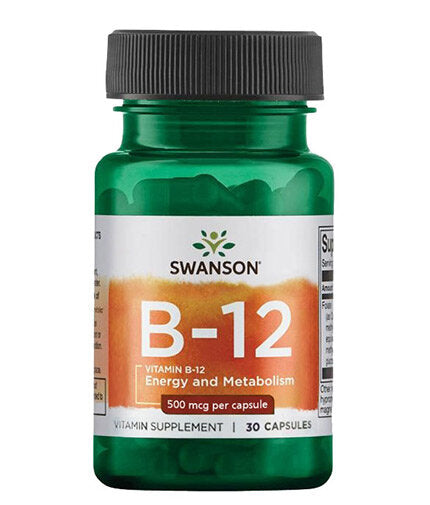 Βιταμίνη Β-12 500mcg./30 καπάκια - 0