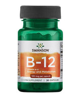 Βιταμίνη Β-12 500mcg./30 καπάκια - 0