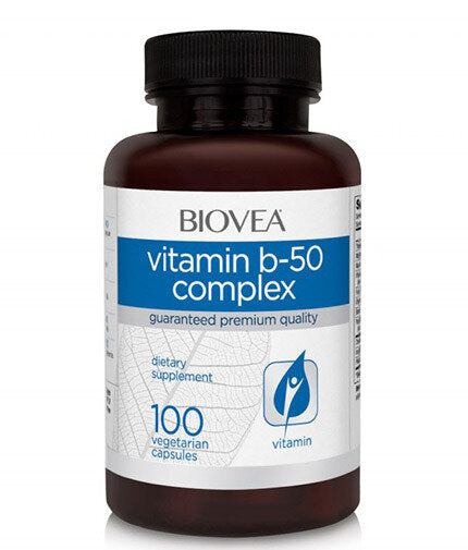 Σύμπλεγμα βιταμίνης Β-50 50 mg/100 καπάκια