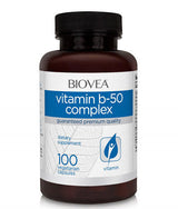 Σύμπλεγμα βιταμίνης Β-50 50 mg/100 καπάκια