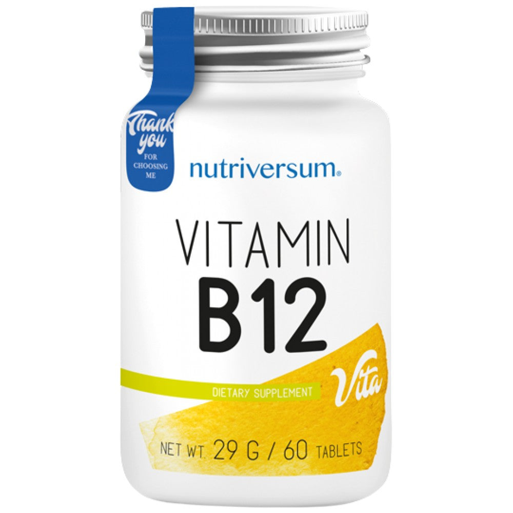 Βιταμίνη Β12 250 MCG | Δισκία κυανοβαλαμίνης 60