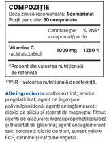 Βιταμίνη C 1000 mg - 30 δισκία