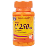Βιταμίνη C 250 mg | με τριαντάφυλλα - 100 δισκία
