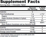 Vitamin C-500 Chewable - 100 Chewable Tablets