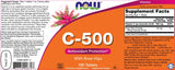 Vitamin C-500 with Rose Hips - 100 δισκία