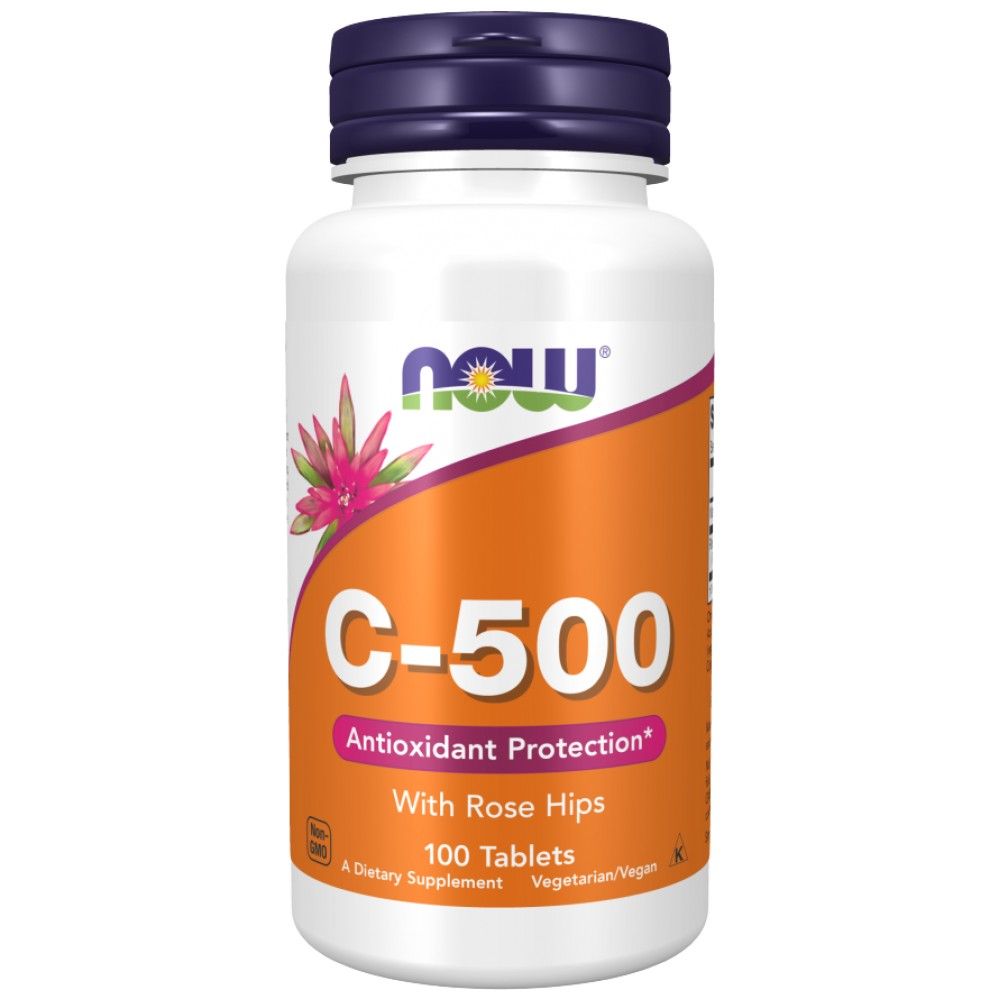 Vitamin C-500 with Rose Hips - 250 δισκία