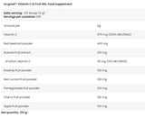 Βιταμίνη C & Μείγμα φρούτων | Σειρά So Good! - 210 γραμμάρια