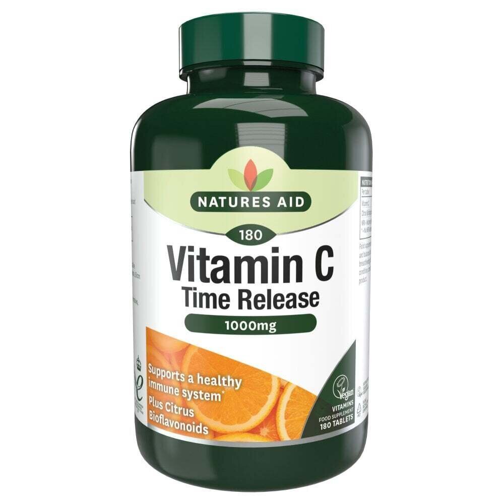 Βιταμίνη C με e<tc>XTEND</tc>NaturesAid 90 δισκία βραδείας αποδέσμευσης (Βιταμίνη C Χρονικής Αποδέσμευσης) 1000mg