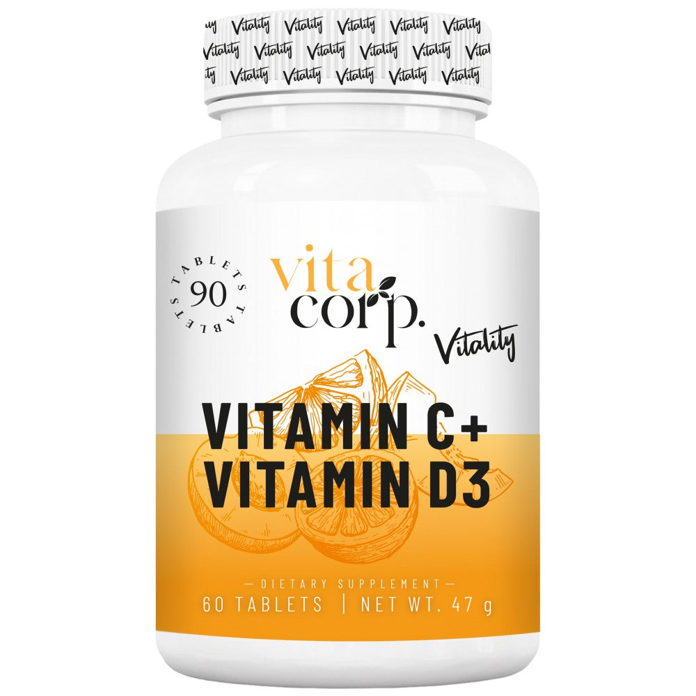 Βιταμίνη C + Vitamin D Vitality - 90 Δισκία