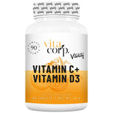 Βιταμίνη C + Vitamin D Vitality - 90 Δισκία