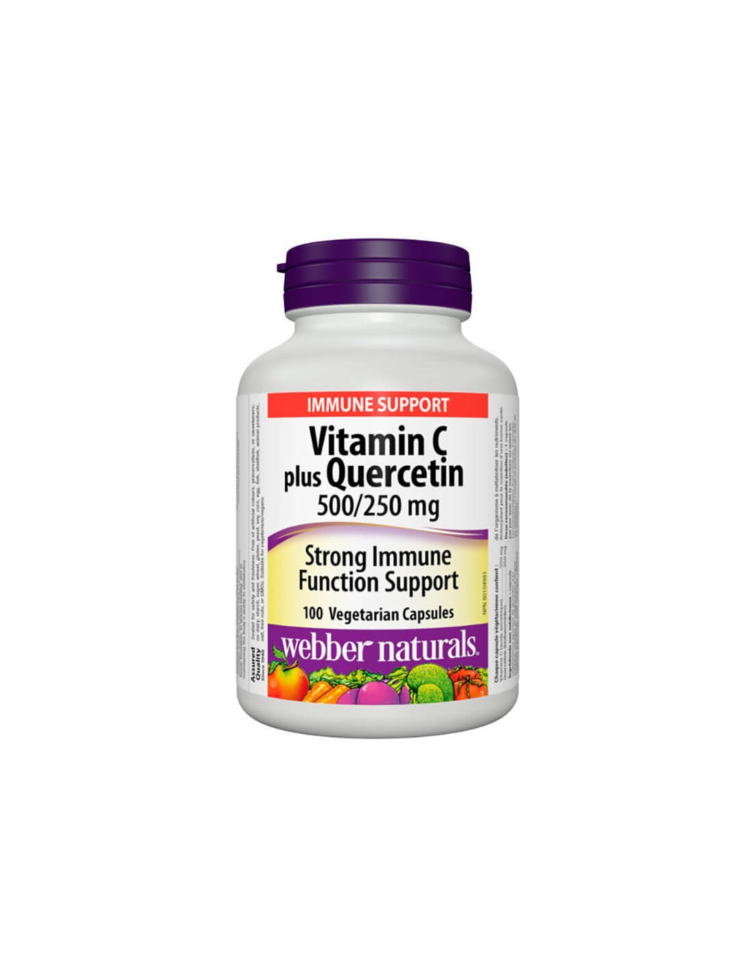 Βιταμίνη C Συν Quercetin - βιταμίνη C 500 mg + quercetin 250 mg, 100 κάψουλες