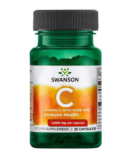 Βιταμίνη C με τριαντάφυλλα 1000 mg - 30 κάψουλες