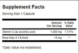 Βιταμίνη C με τριαντάφυλλα 1000 mg - 90 κάψουλες