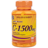 Βιταμίνη C με Τριαντάφυλλο 1500 mg | Χρονισμένη έκδοση - 100 ταμπλέτες