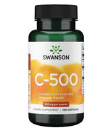 Βιταμίνη C με τριαντάφυλλα 500 mg - 100 κάψουλες