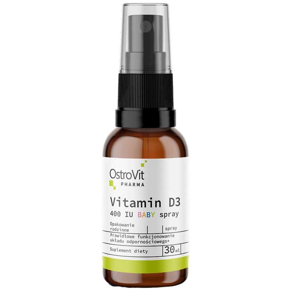 Βιταμίνη D3 400 IU | Ψεκασμό μωρών 30 ml