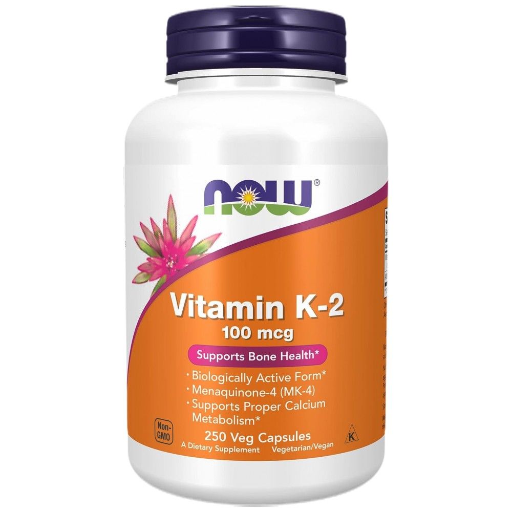 Βιταμίνη Κ-2 100 mcg - 250 κάψουλες