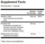 Pureway-C 500 mg με βιοφλαβονοειδή 90 κάψουλες