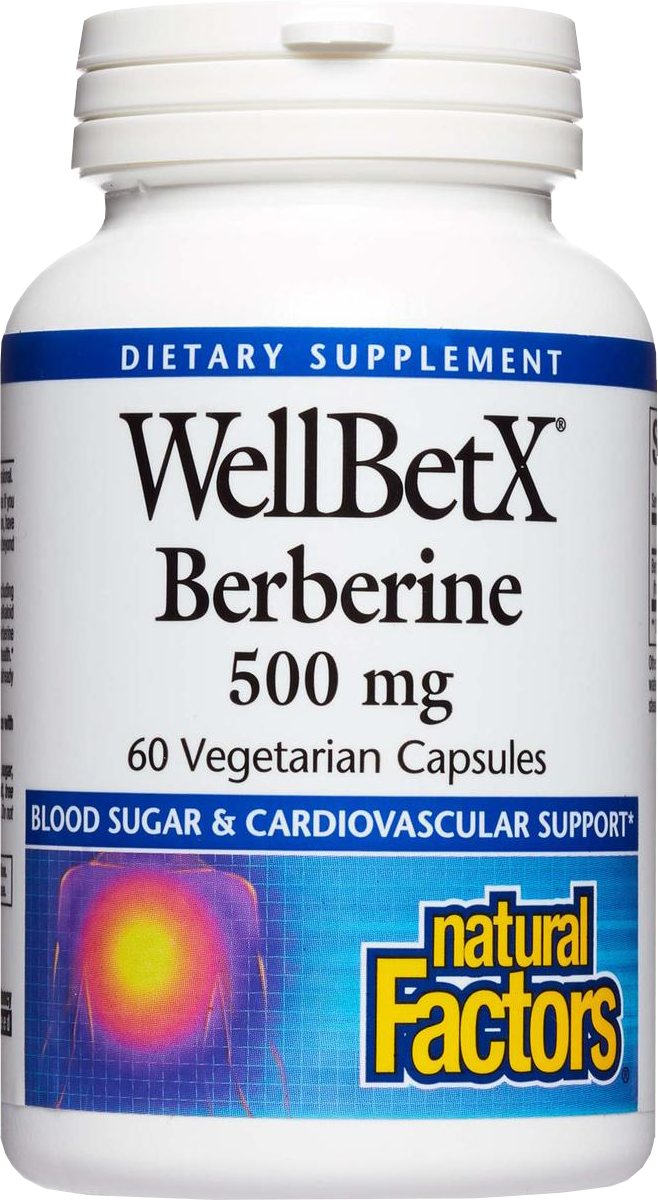 WellBetX Berberine 500 mg - 60 κάψουλες