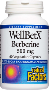 WellBetX Berberine 500 mg - 60 κάψουλες