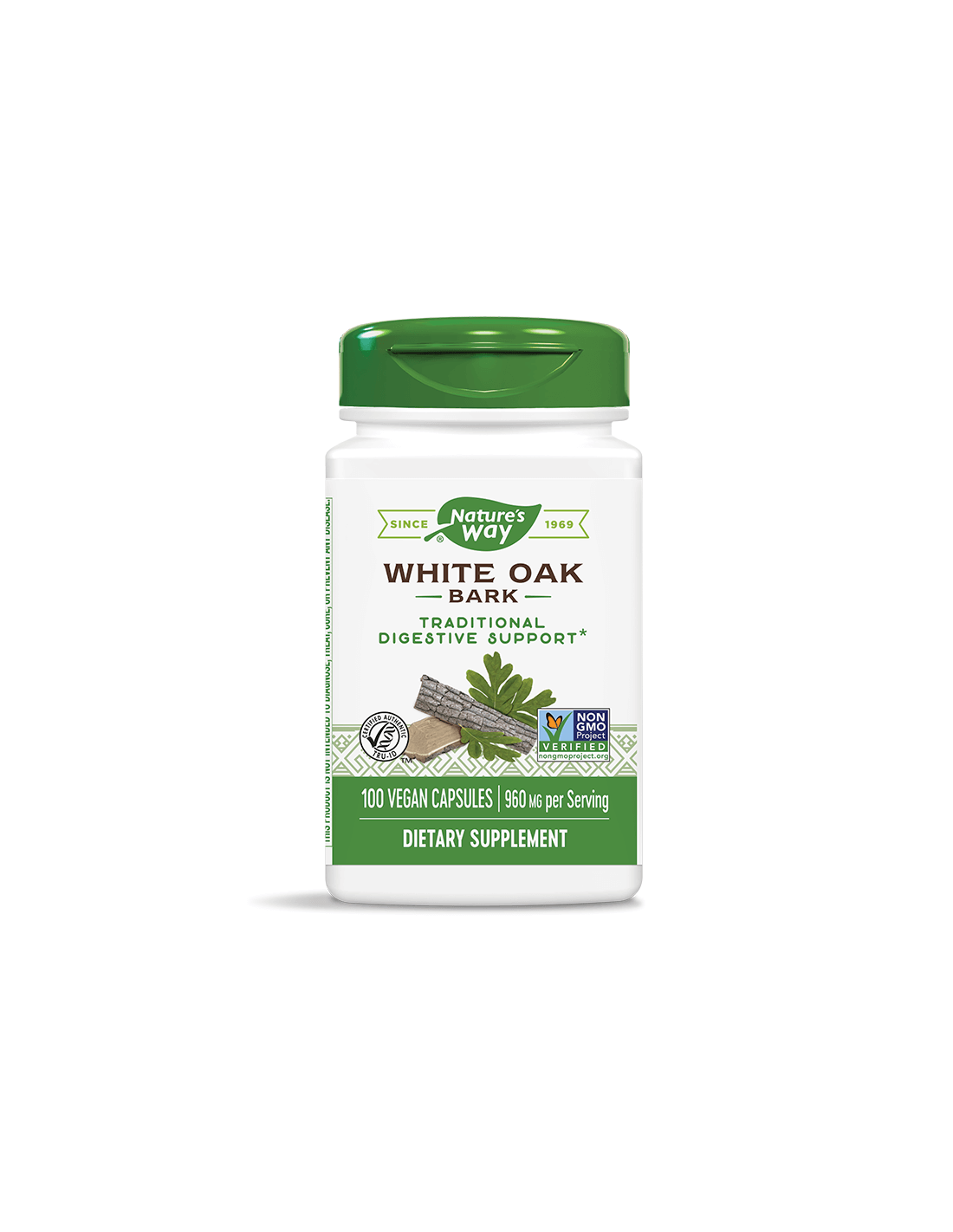 White Oak Bark 480 mg x 100 καψάκια