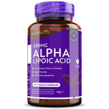 Άλφα λιποϊκό οξύ 650mg /120 κάψουλες, 120 δόσεις/ <tc>Nutravita</tc>