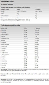 Xtreme Beef Amino - 300 Δισκία