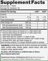 Zero Sugar Omega-3 Fishies 300 mg - 36 μασώμενες κάψουλες gel