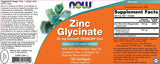 Glycinate ψευδάργυρο 30mg./120 softgels