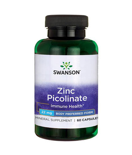 Προτιμώμενο σώμα ψευδαργύρου Picolinate Form 22mg./60 καπάκια. - 0