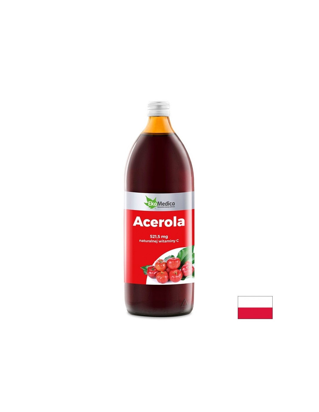 Acerola (φυσική βιταμίνη C) x 1 L Ekamedica