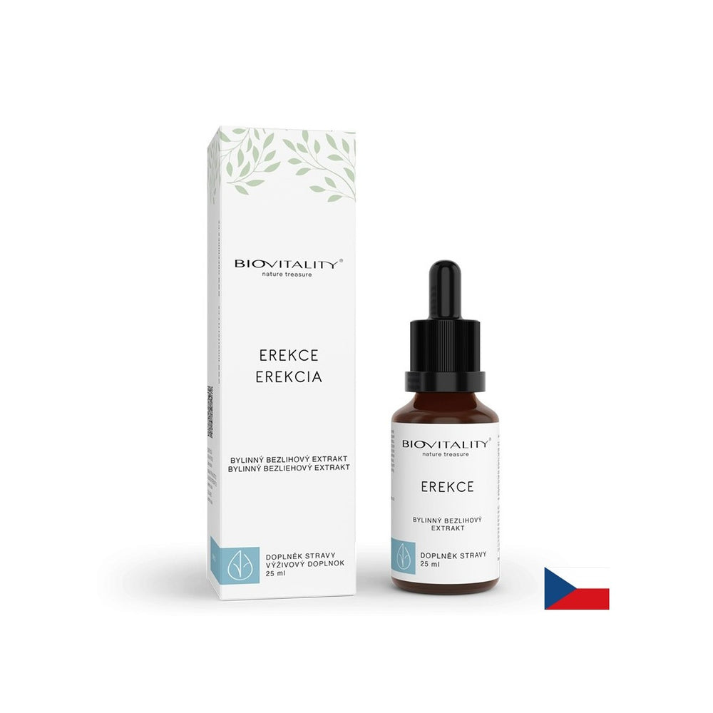Αφροδισιακό για τους άνδρες Biovitality®, 25 ml βάμματα (χωρίς αλκοόλ)