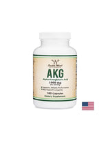 AKG (Άλφα κετογλουταρικό οξύ), 180 κάψουλες <tc>Double Wood</tc>