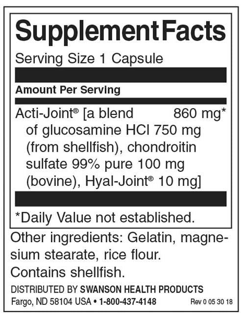 Acti-Joint 860 mg 60 κάψουλες