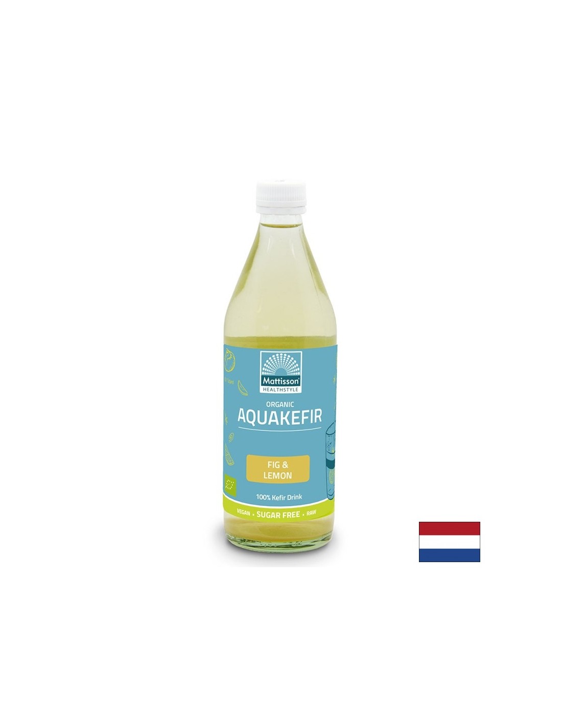Aquakefir Σύκο και Λεμόνι Bio, 500 ml <tc>Mattisson Healthstyle</tc>