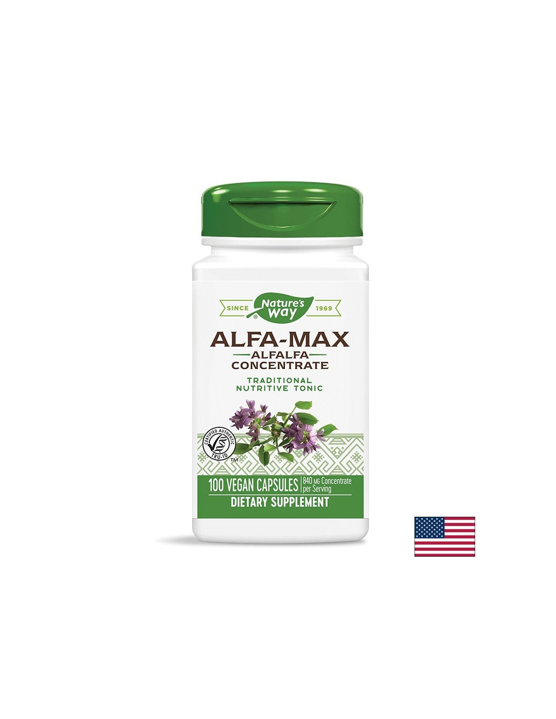 Συμπύκνωση Alfa -Max 525 mg - 100 κάψουλες
