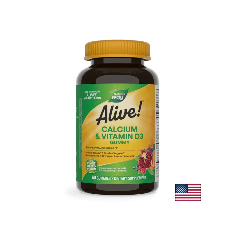 <tc>Alive</tc>! Ασβέστιο + Βιταμίνη D3 250 mg - 60 κόμμι