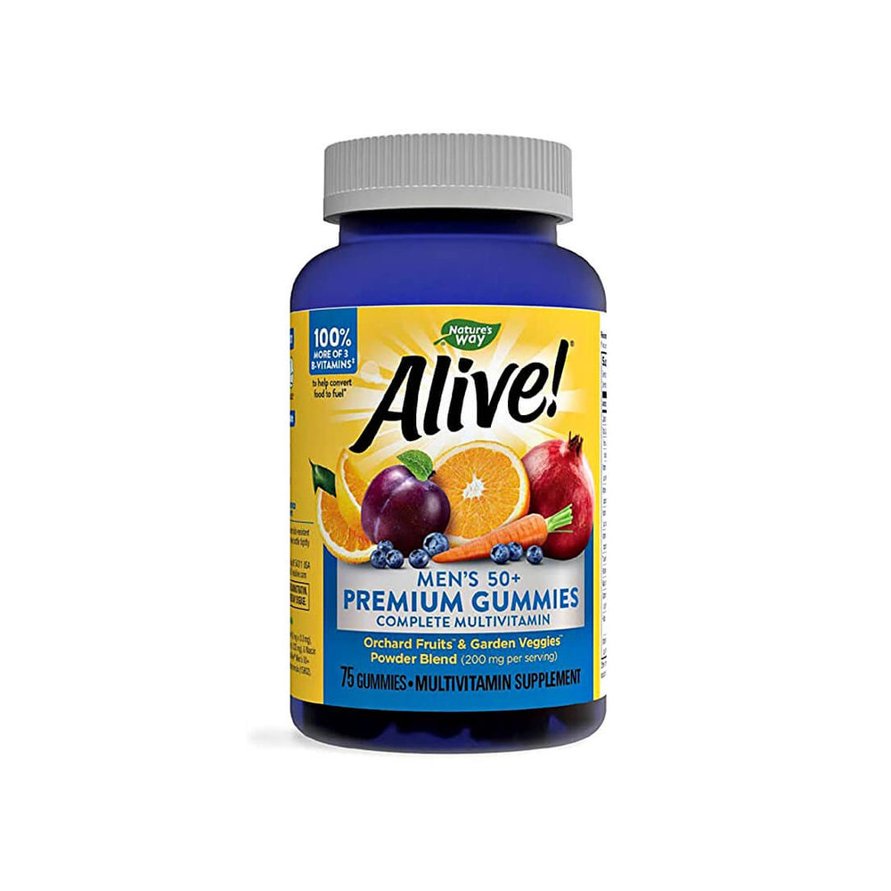 <tc>Alive</tc>Πολυβιταμίνες για Άνδρες 50+ - 75 ζελεδάκια