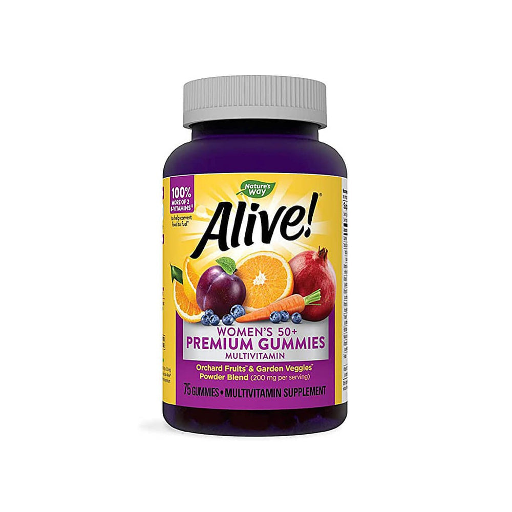 <tc>Alive</tc>! Βιταμίνες σε ζελεδάκια για γυναίκες 50+ - 75 ζελεδάκια