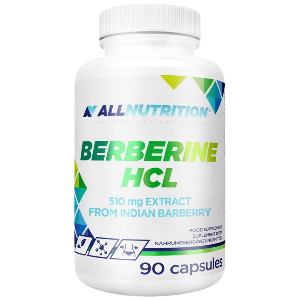 Berberine HCl 510 mg | Απόσπασμα από ινδική Barberry - 90 κάψουλες