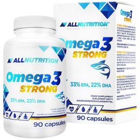 Omega 3 Strong - 90 Gel Capsules - Nutra Best Europe