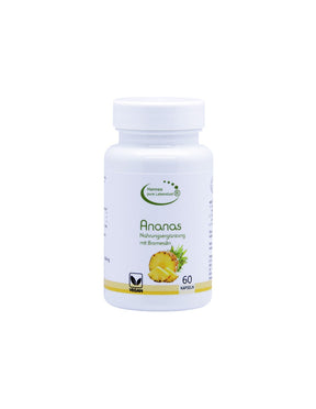 Pineapple - Pineapple and Bromelain, 60 capsules El Compra - Nutra Best Europe