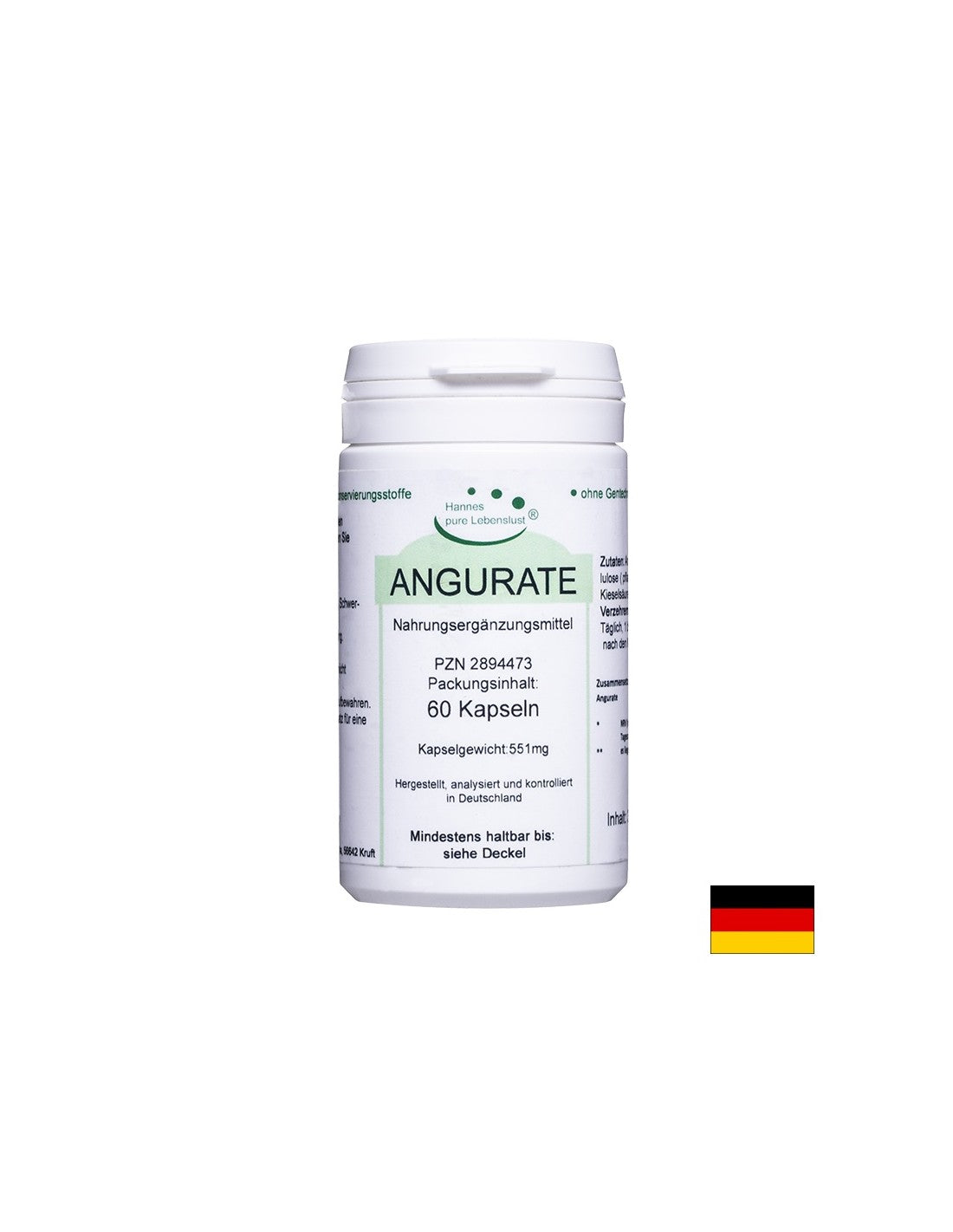 Angreal - Angure 450 mg, 60 κάψουλες EL compra
