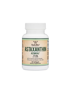 Antioxidant - Astaxanthin (Astaxanthin Astareal), 12 mg x 60 softgel capsules Double Wood - Nutra Best Europe