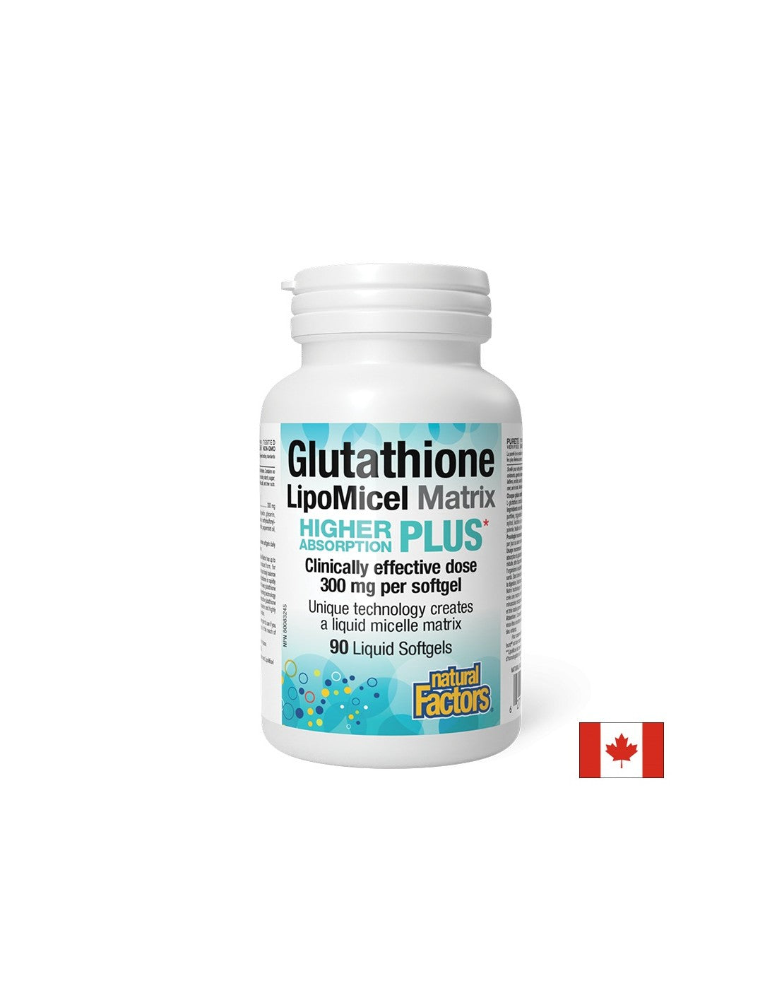 Αντιοξειδωτικό - Glutathione LipoMicel Matrix, 300 mg x 90 μαλακές κάψουλες <tc>Natural Factors</tc>