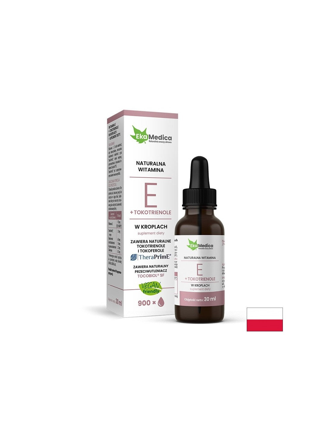 Αντιοξειδωτικό - σταγόνες βιταμίνης Ε, 30 ml ekamedica