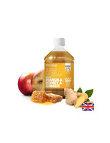 Ξύδι μηλίτη μήλου + μέλι από Manuka και τζίντζερ - ξύδι μηλίτη μήλου με Manuka Honey & Ginger (300 MGO), 500 ml