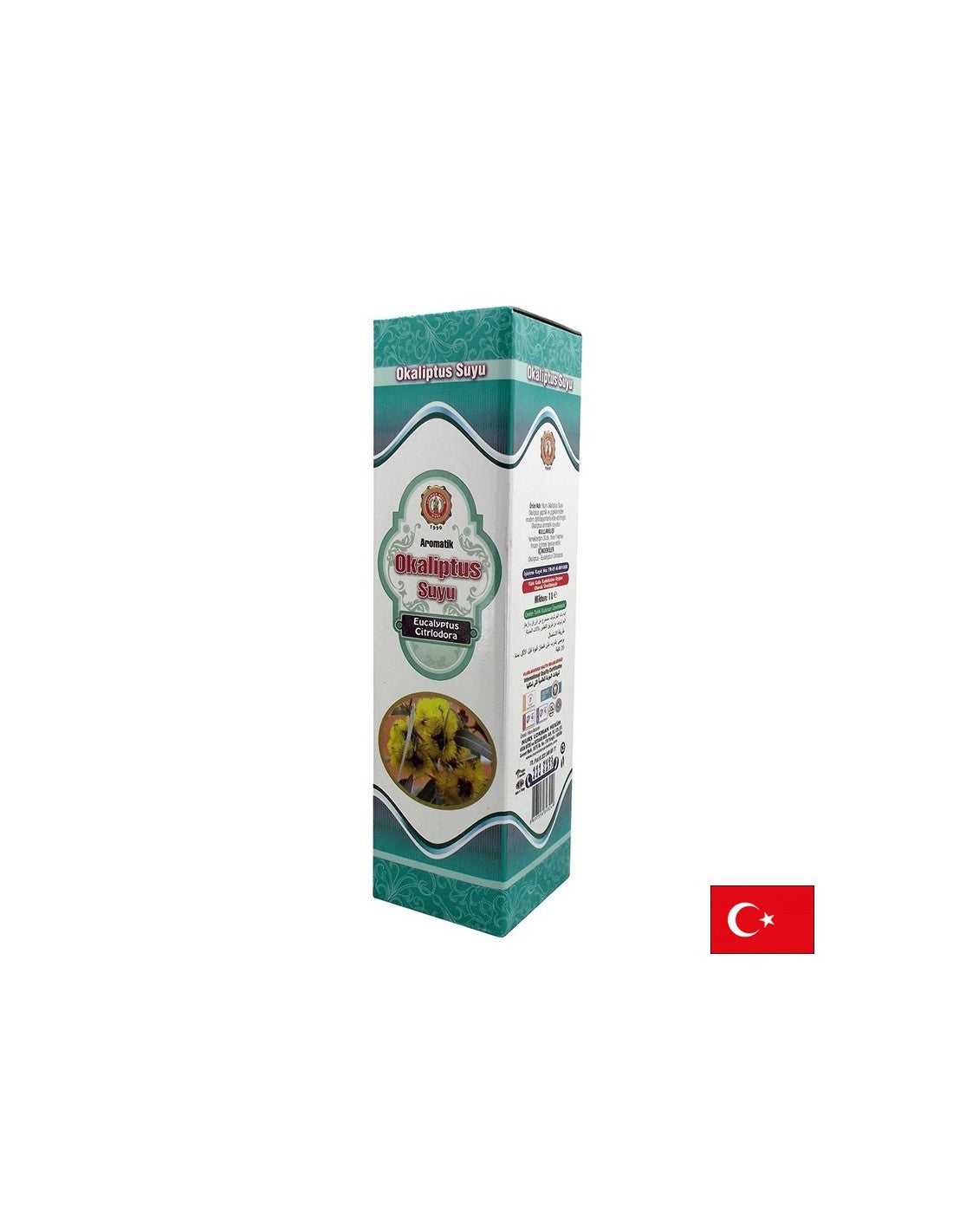 Eucalyptus Aromatic πόσιμο νερό - για αναπνευστικά προβλήματα, 1 L