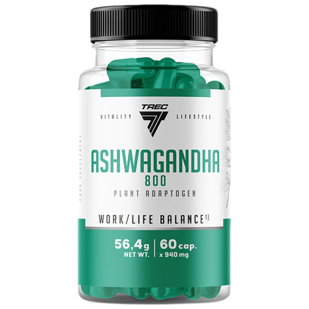 Ashwagandha 800 | Adaptogen φυτών - 60 κάψουλες